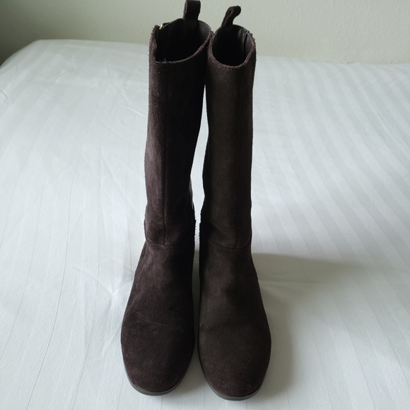 Michael Kors Girls Finley Makysa Logo Boots Size 3 - Picture 8 of 13